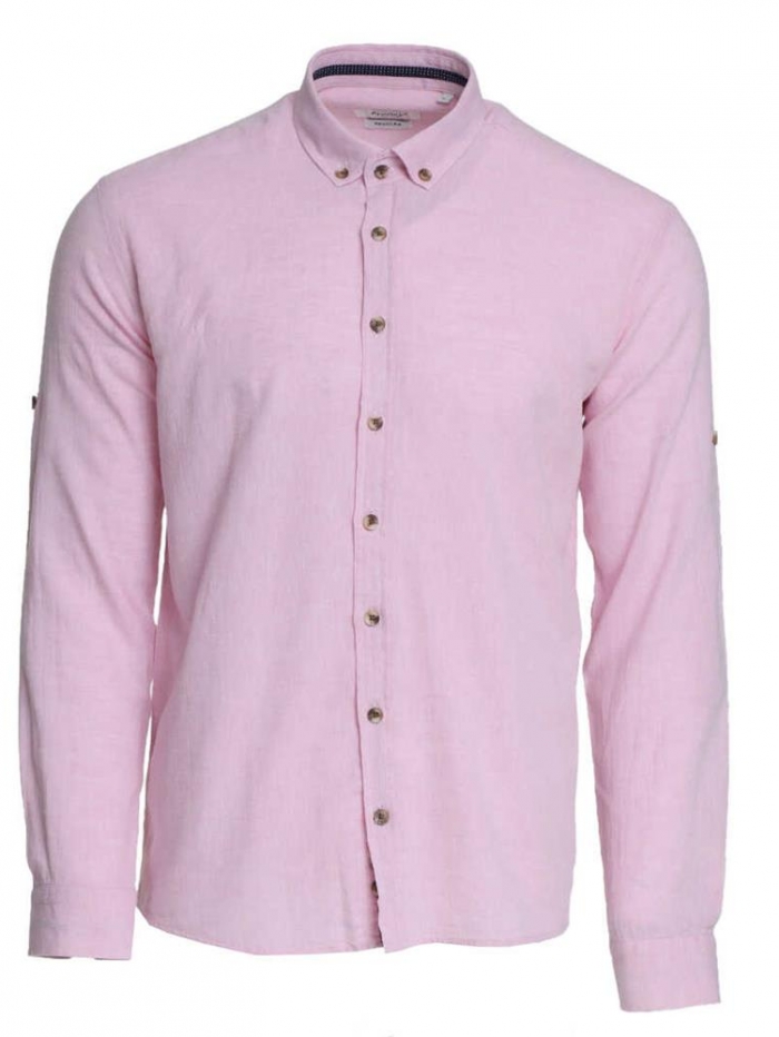 Πουκάμισο λινό regular fit