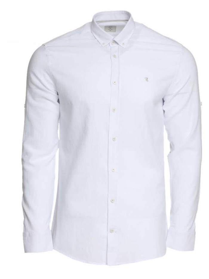 Πουκάμισο λινό slim fit