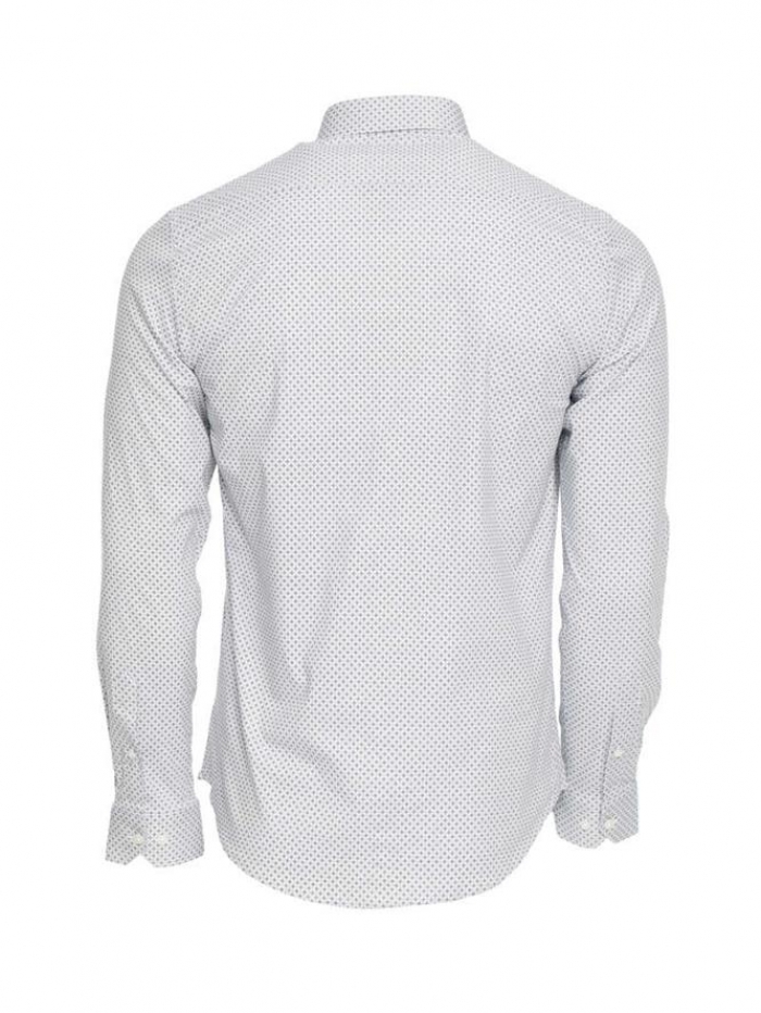 Πουκάμισο μακρυμάνικο με μικροσχέδια, regular fit.