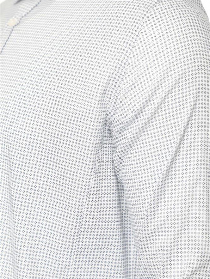 Πουκάμισο μακρυμάνικο με μικροσχέδια, regular fit.