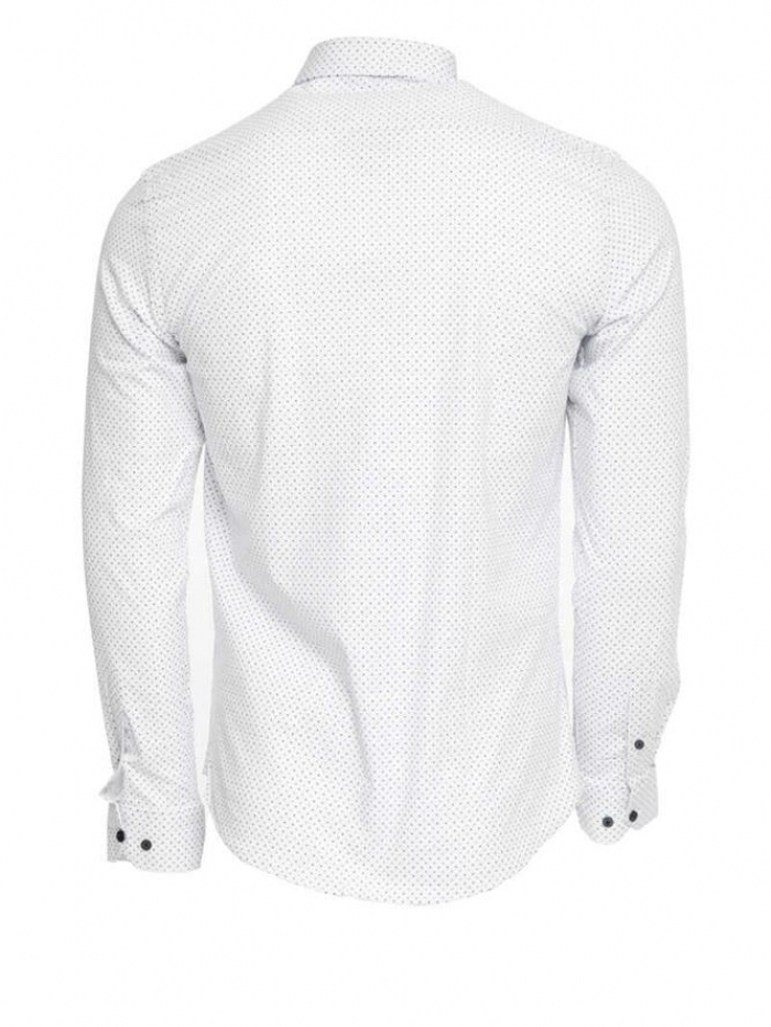 Πουκάμισο μακρυμάνικο με μικροσχέδια, regular fit.