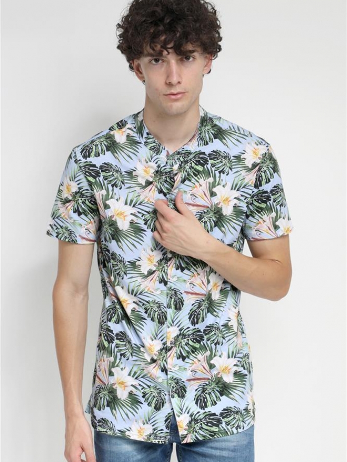 Πουκάμισο με floral σχέδιο Paco