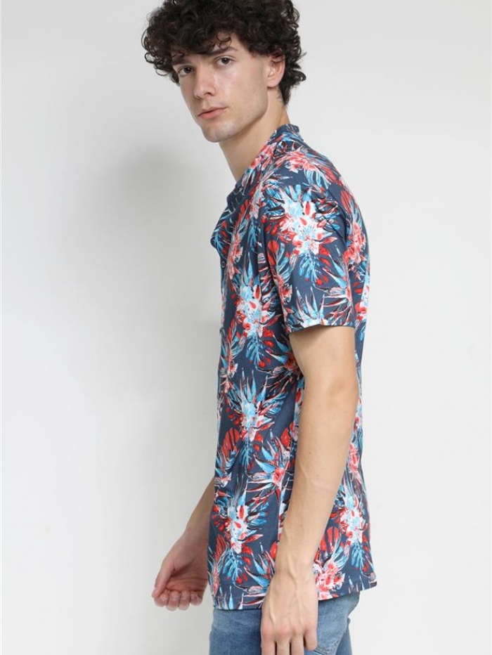 Πουκάμισο με floral σχέδιο Paco