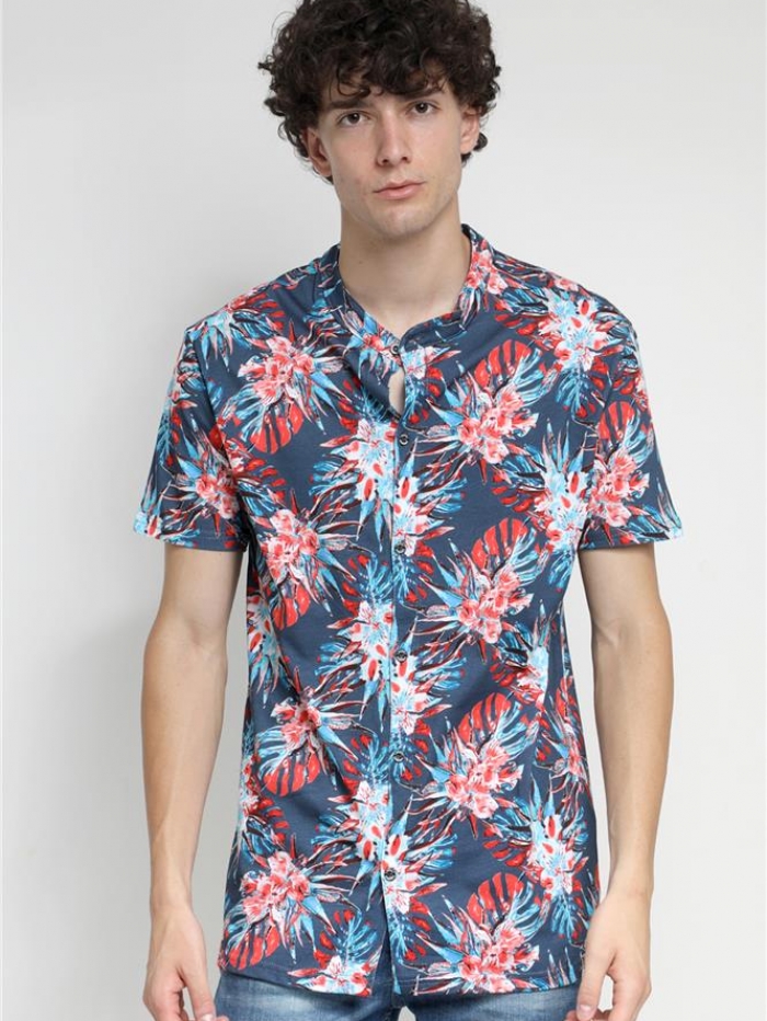 Πουκάμισο με floral σχέδιο Paco