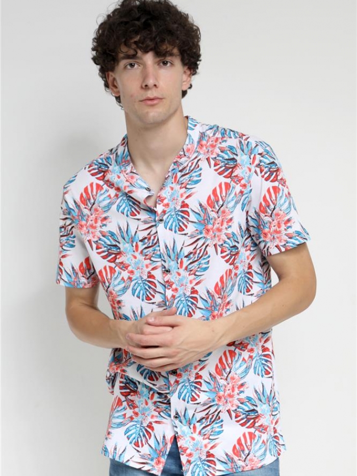 Πουκάμισο με floral σχέδιο Paco