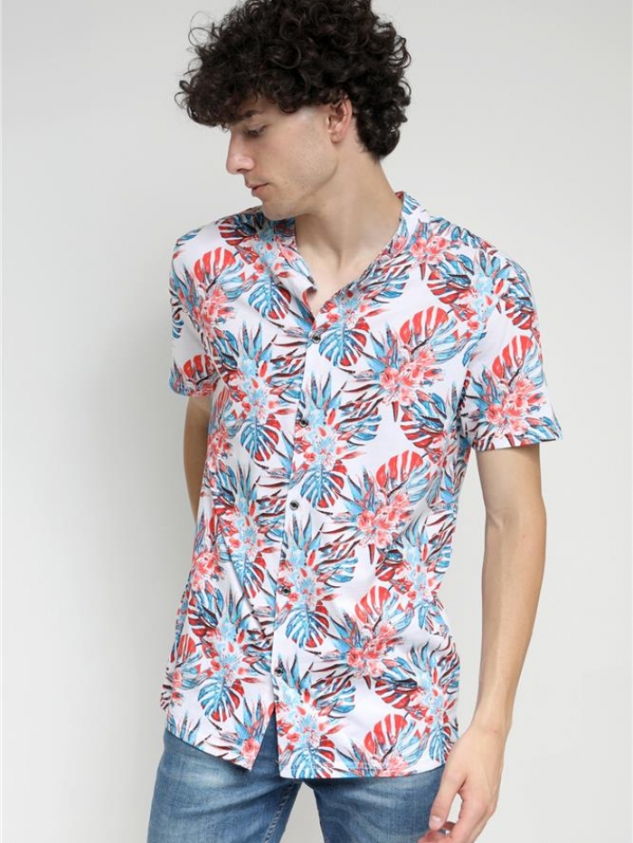 Πουκάμισο με floral σχέδιο Paco