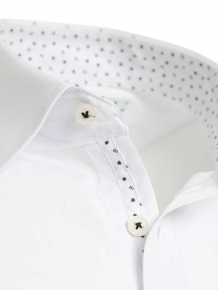 Πουκάμισο σατέν slim fit