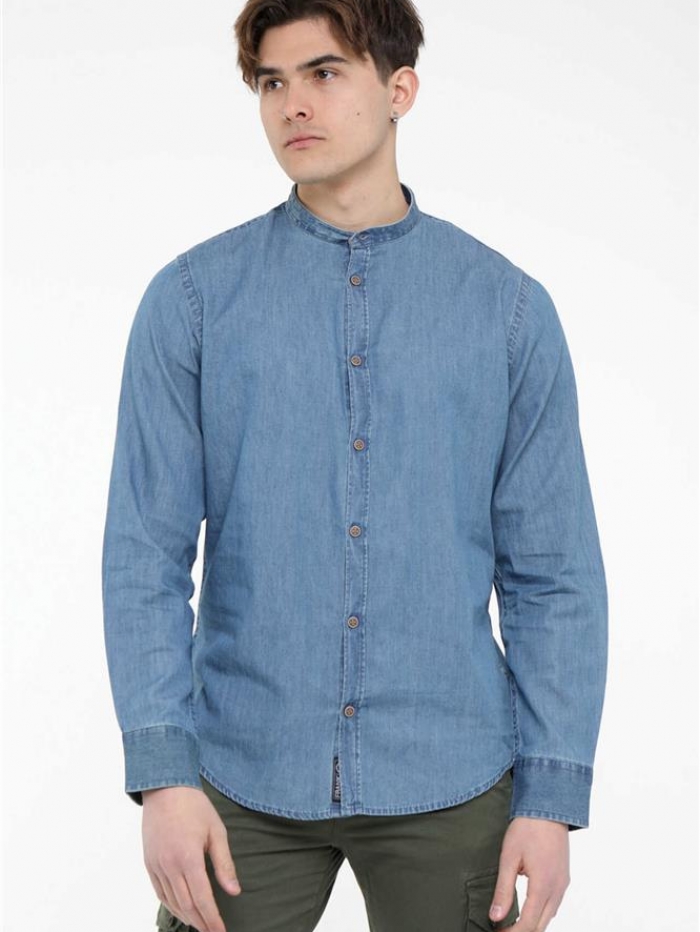 Πουκάμισο Τζιν Frank Tailor.