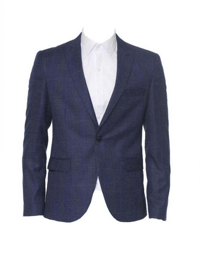 Σακάκι, slim fit καρό