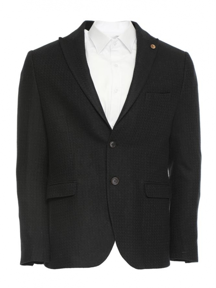 Σακάκι slim fit μάλλινο