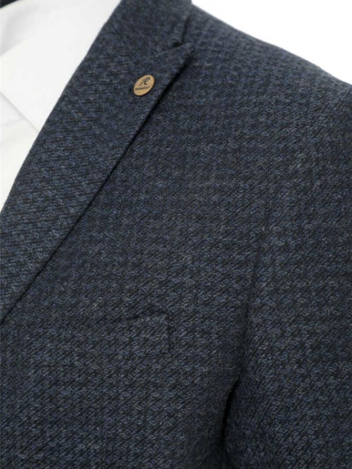 Σακάκι slim fit μάλλινο