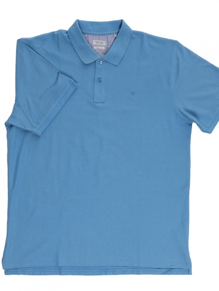 Polo κοντοκομάνικο μεγάλο μέγεθος Frank Tailor