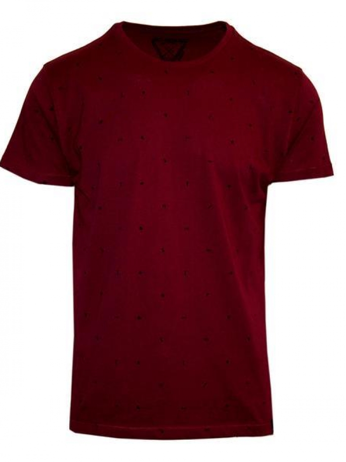 T-shirt allover βαμβακερό Van Hipster