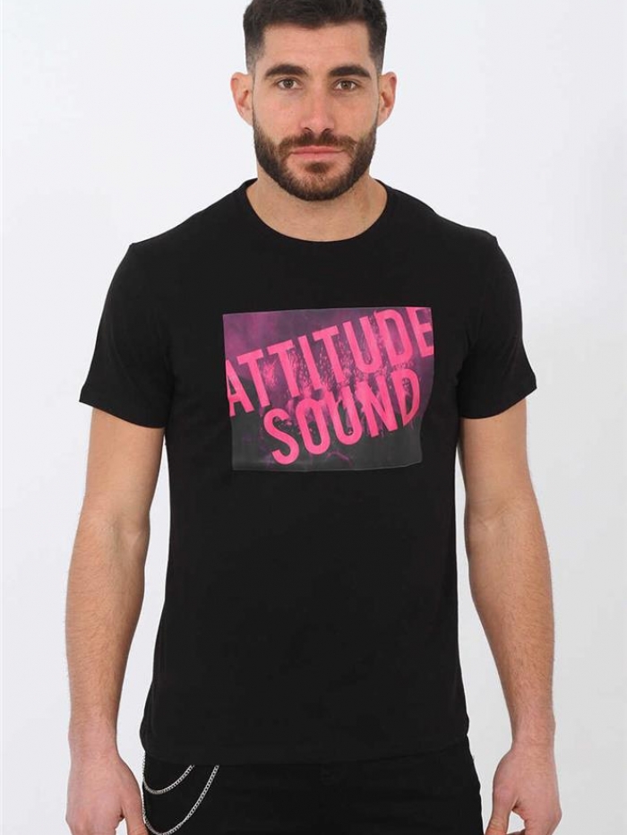 T-shirt 'Αttitude Sound'