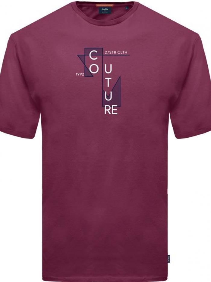 T-shirt 'couture' Double