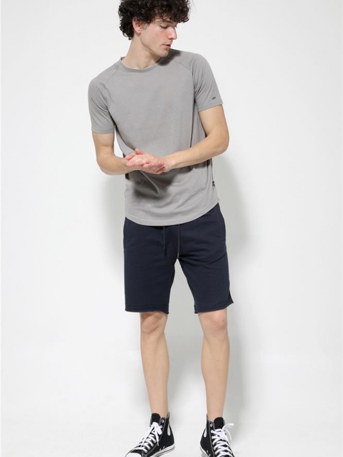 T-shirt fashion μονόχρωμο Van Hipster