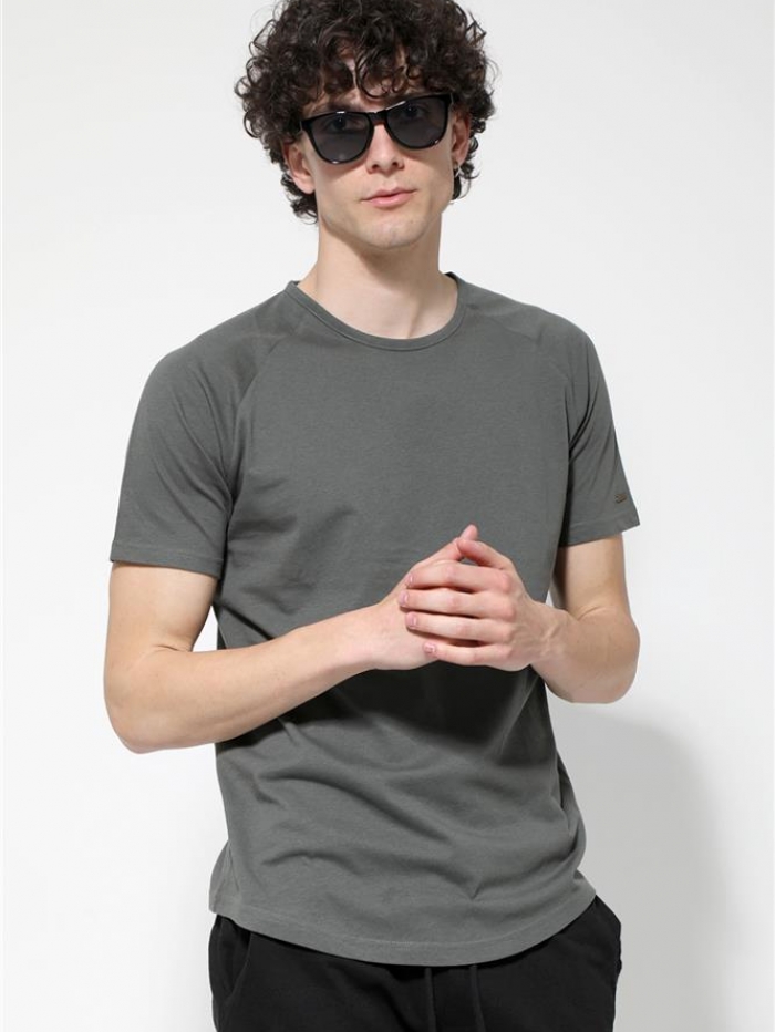 T-shirt fashion μονόχρωμο Van Hipster