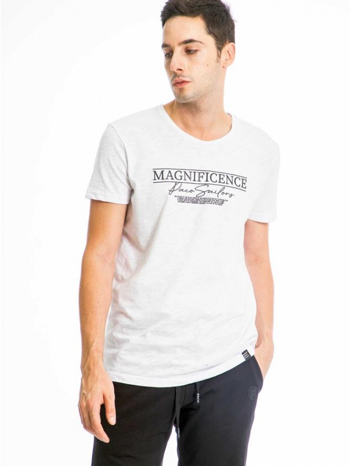 T-shirt φλάμμα 'Magnificence'