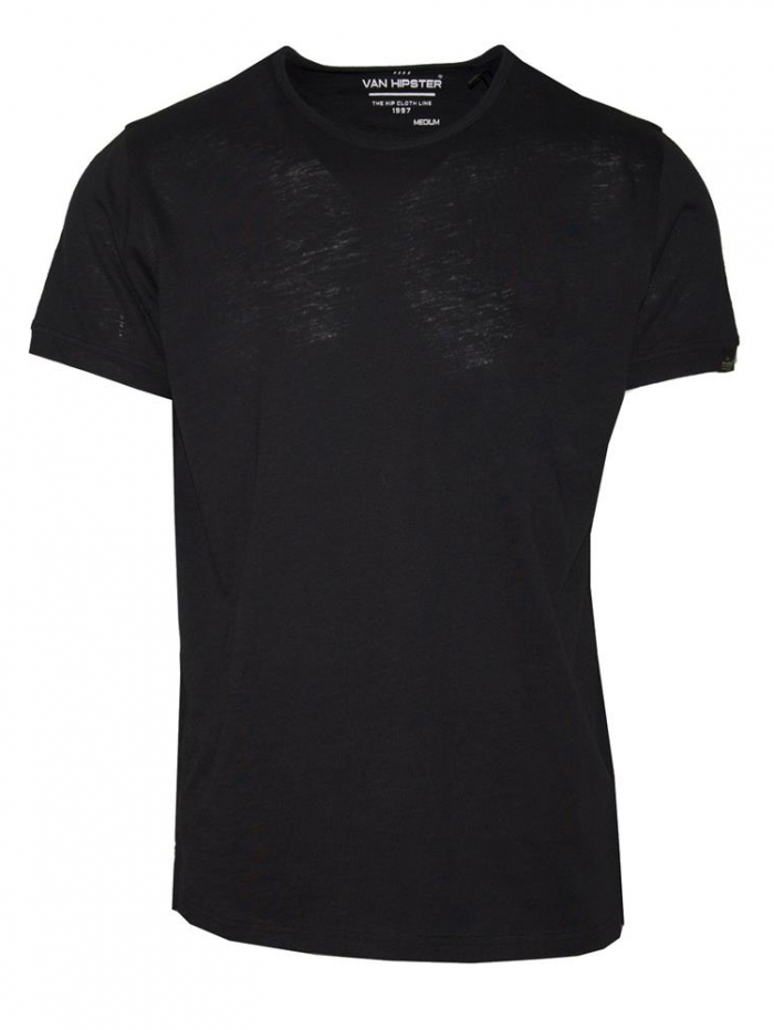 T-shirt φλάμμα μονόχρωμο Van Hipster