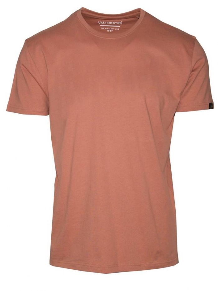 T-shirt φλάμμα μονόχρωμο Van Hipster