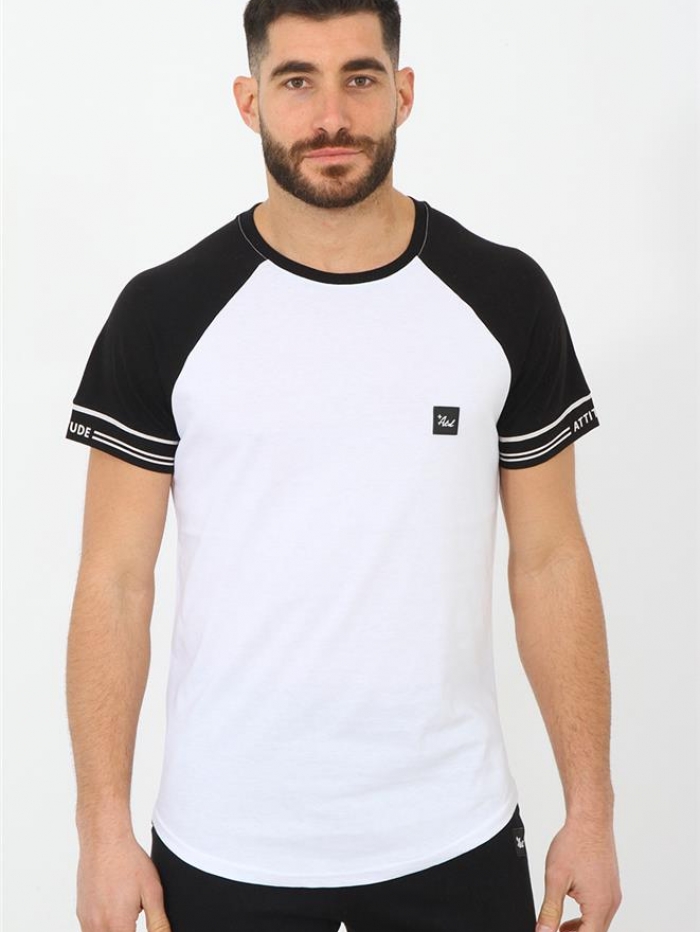 T-shirt 'bicolor' Attitude