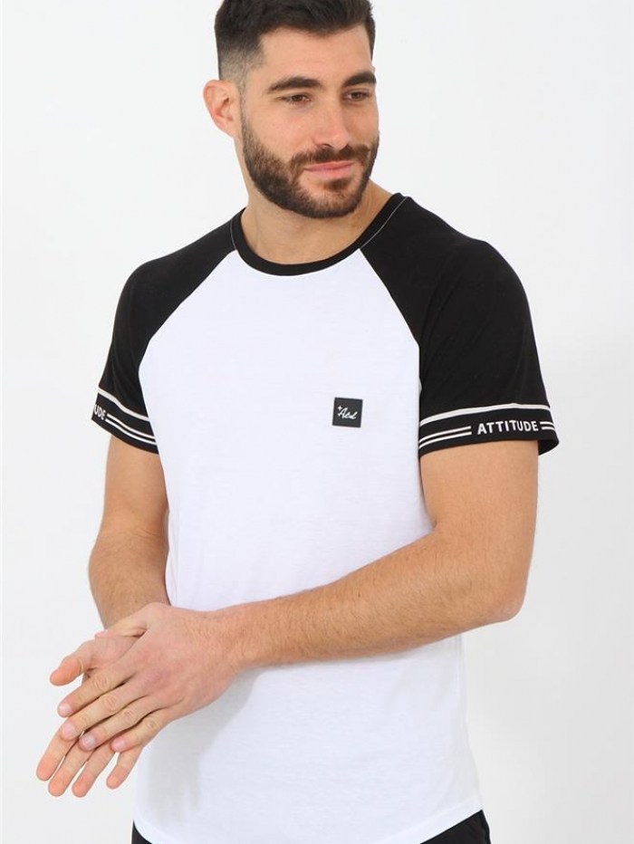 T-shirt 'bicolor' Attitude