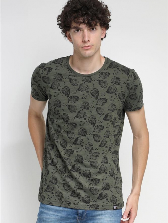 T-shirt με σχέδιο Φύλλα Paco