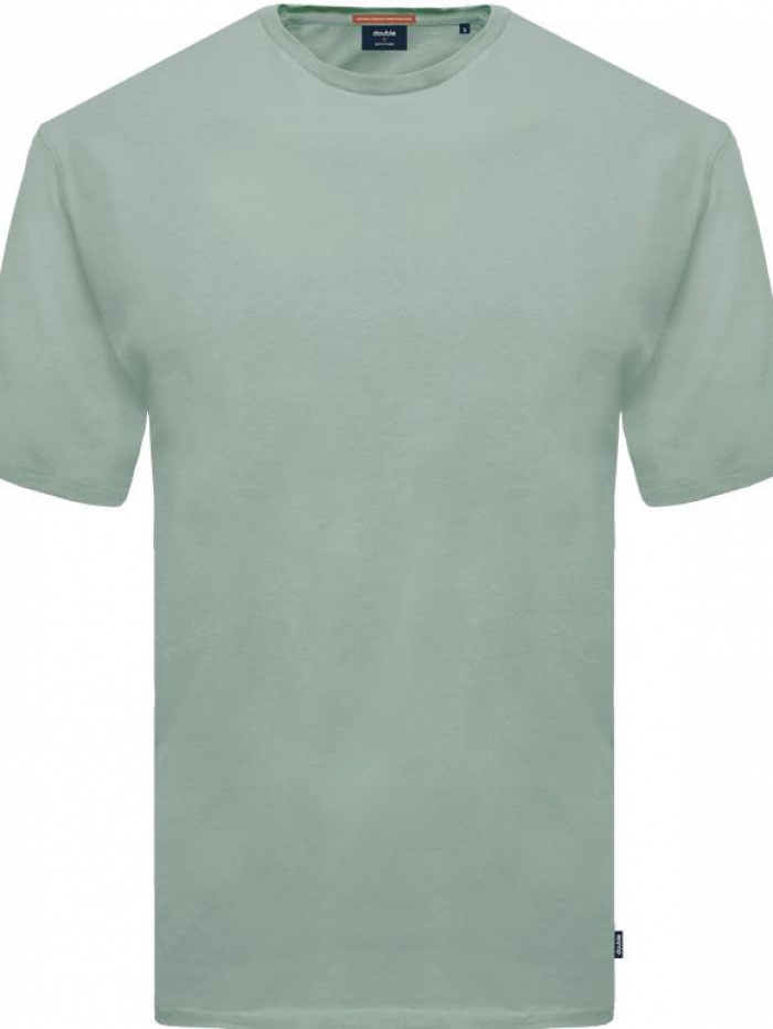 T-shirt μονόχρωμο Double.