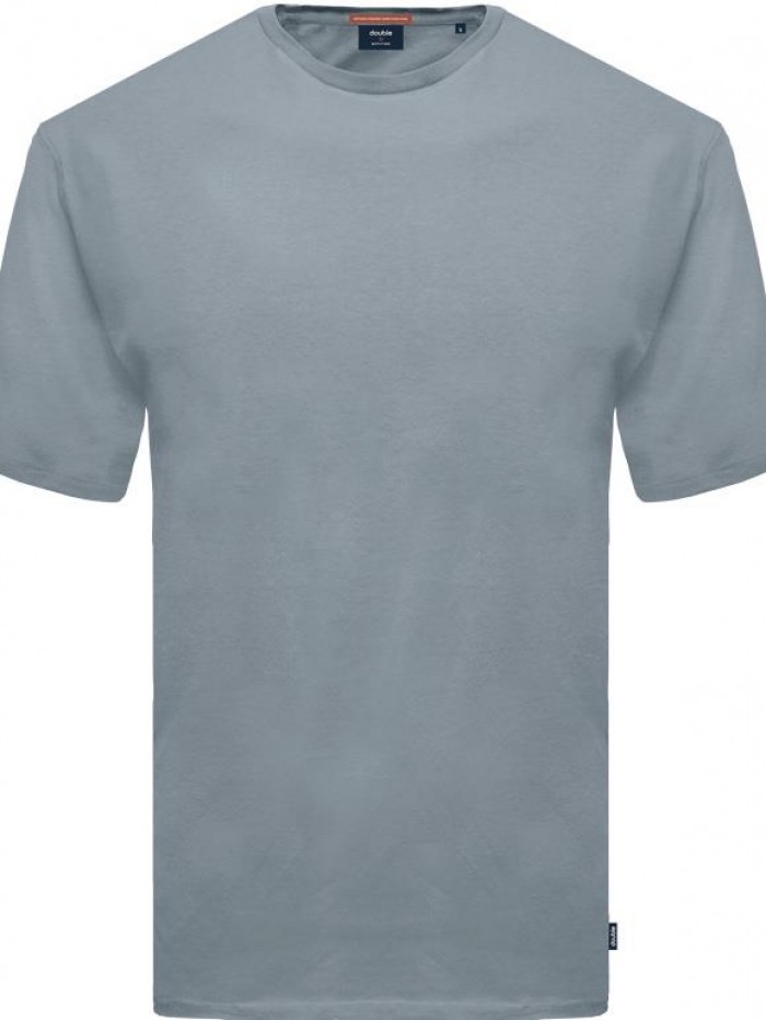 T-shirt μονόχρωμο Double.