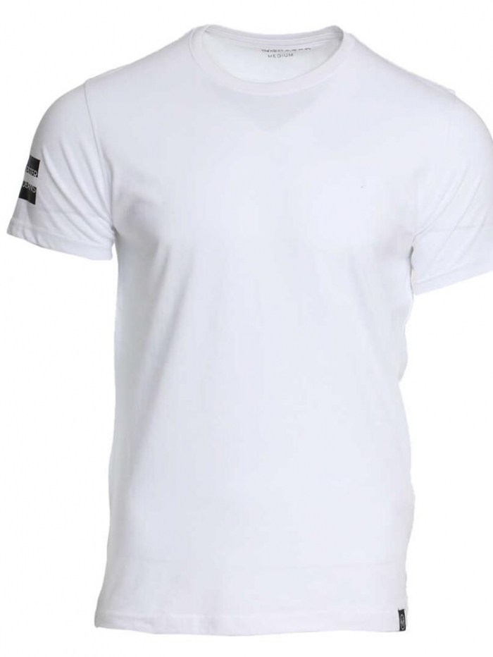 T-shirt μονόχρωμο με τύπωμα στο πίσω μέρος Van Hipster