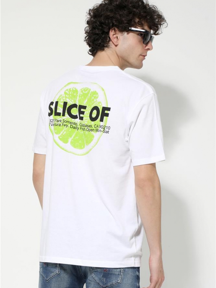 T-shirt oversize 'slice' Van Hipster