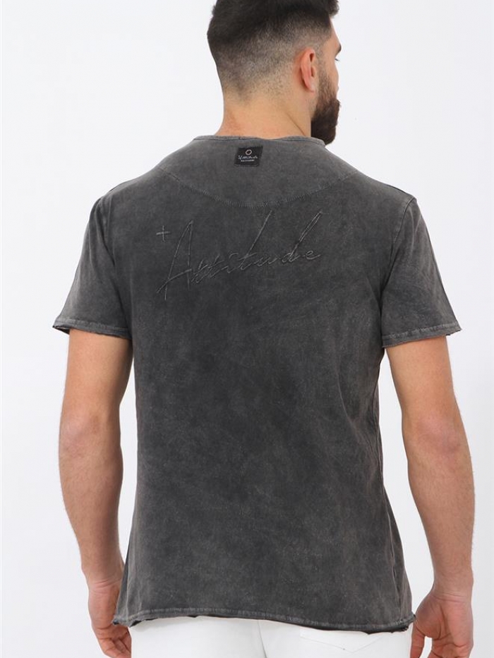 T-shirt πετροπλυμένο Attitude