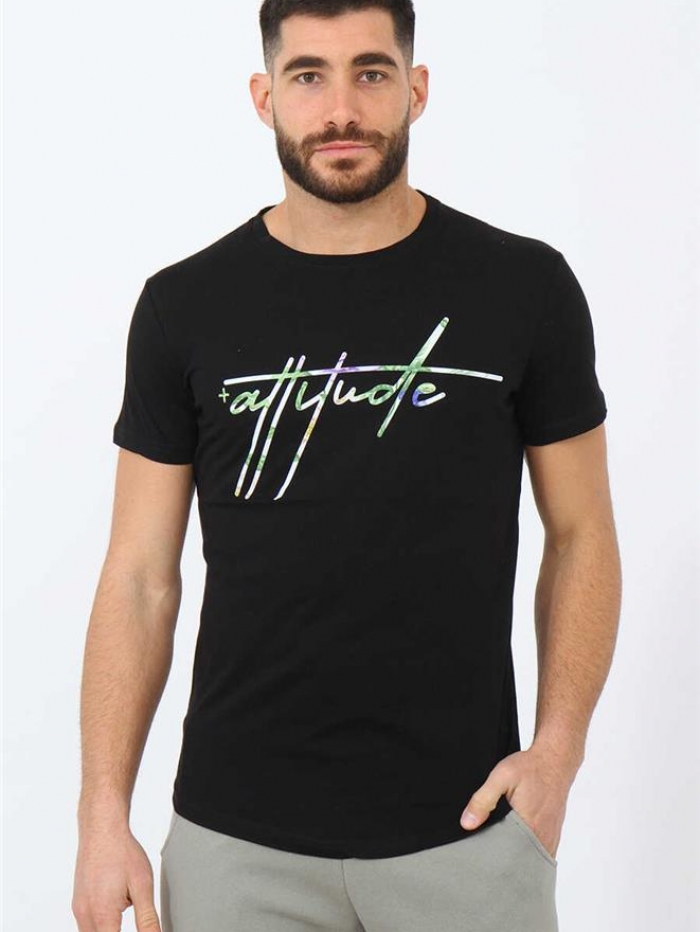 T-shirt 'plus' Attitude