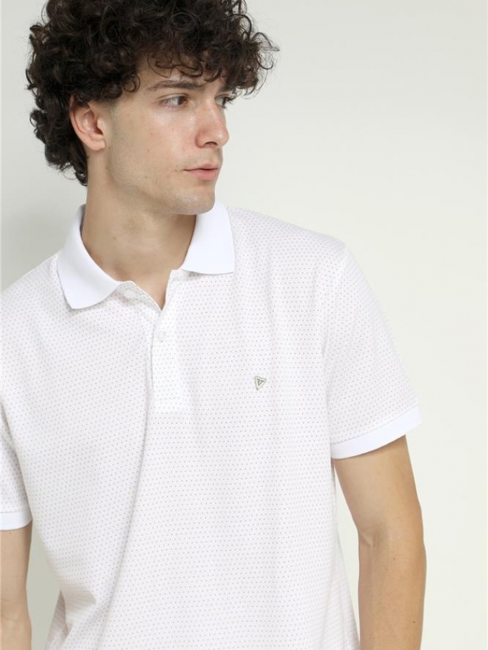 T-shirt polo πουά Frank Tailor