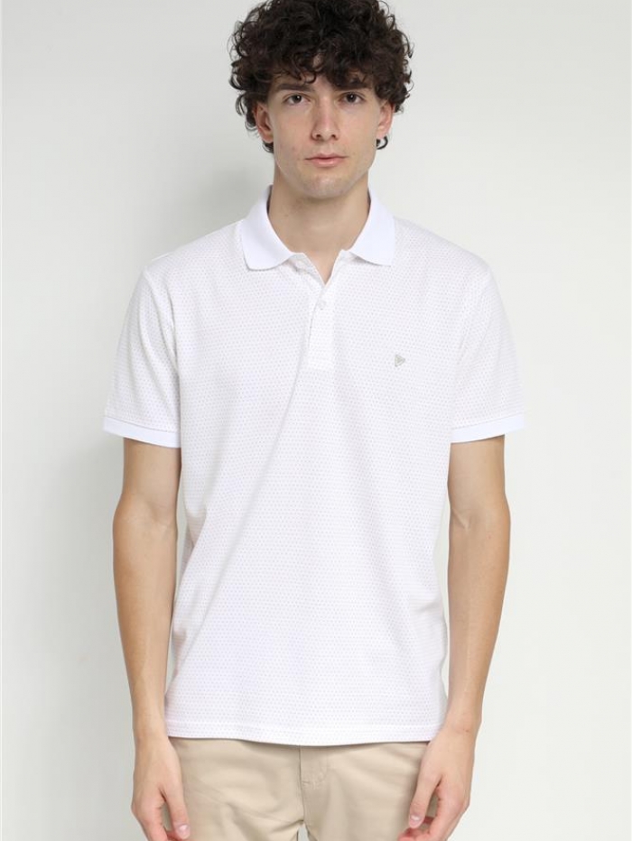 T-shirt polo πουά Frank Tailor