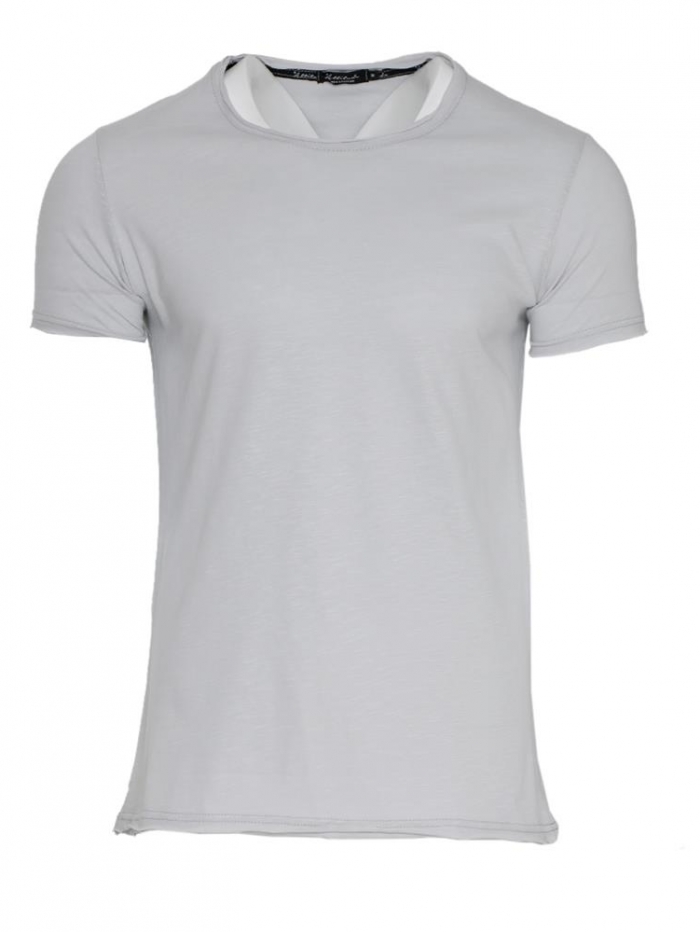 T-shirt σε βαμβακερή φλάμμα Attitude