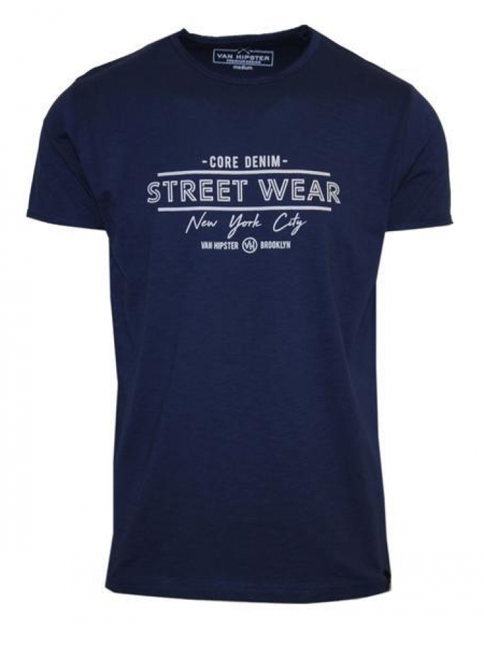 T-shirt βαμβακερή φλάμμα Van Hipster