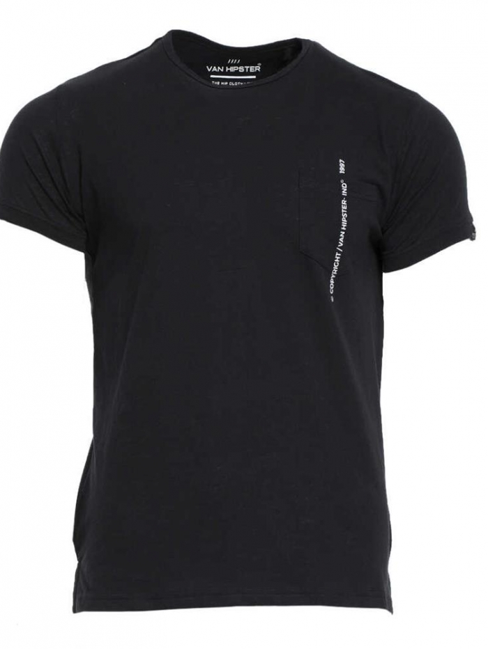 T-shirt βαμβακερή φλάμμα Van Hipster