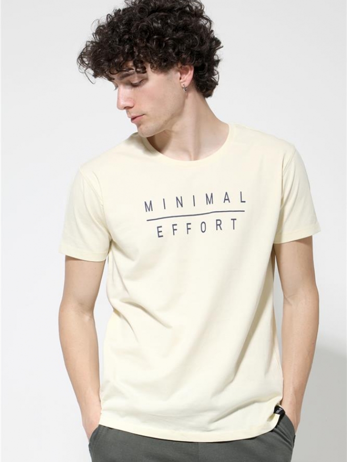 T-shirt βαμβακερό Van Hipster 'minimal effort'