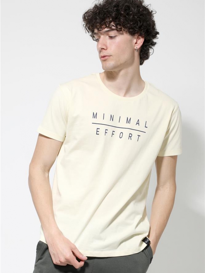 T-shirt βαμβακερό Van Hipster 'minimal effort'