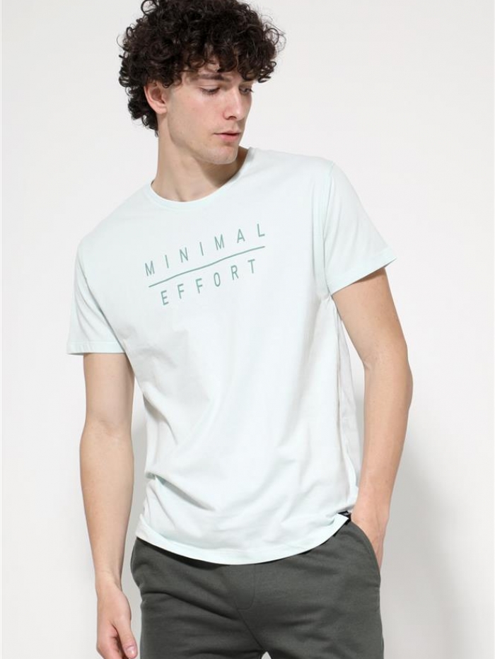 T-shirt βαμβακερό Van Hipster 'minimal effort'