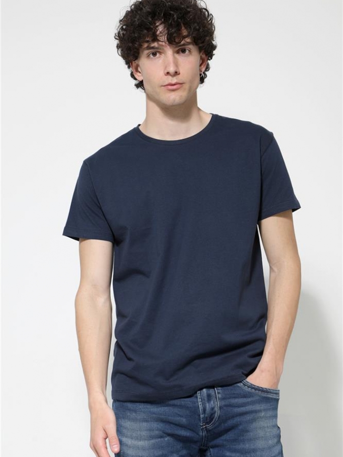 T-shirt βαμβακερό μονόχρωμο Van Hipster