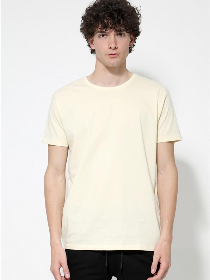 T-shirt βαμβακερό μονόχρωμο Van Hipster