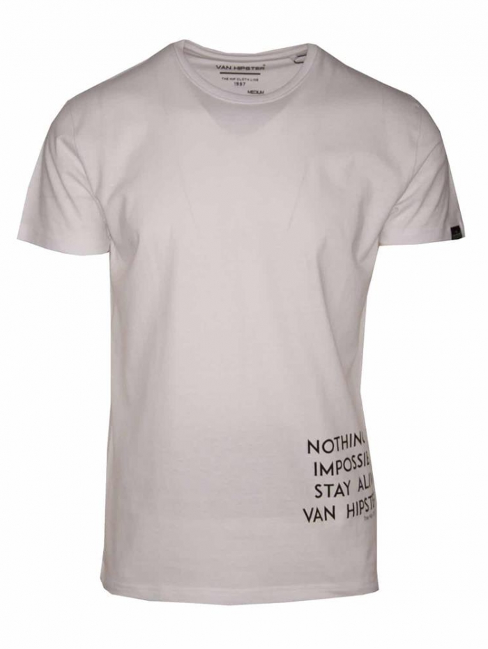 T-shirt βαμβακερό Van Hipster