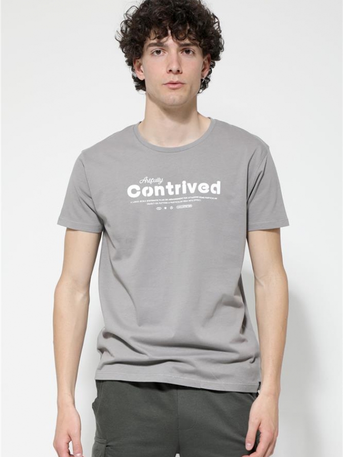 T-shirt βαμβακερό Van Hipster 'contrived'