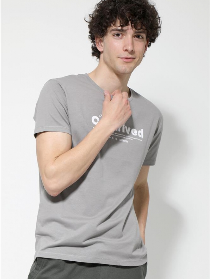 T-shirt βαμβακερό Van Hipster 'contrived'