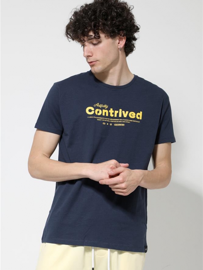 T-shirt βαμβακερό Van Hipster 'contrived'