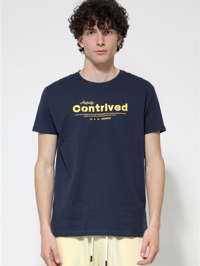 T-shirt βαμβακερό Van Hipster 'contrived'