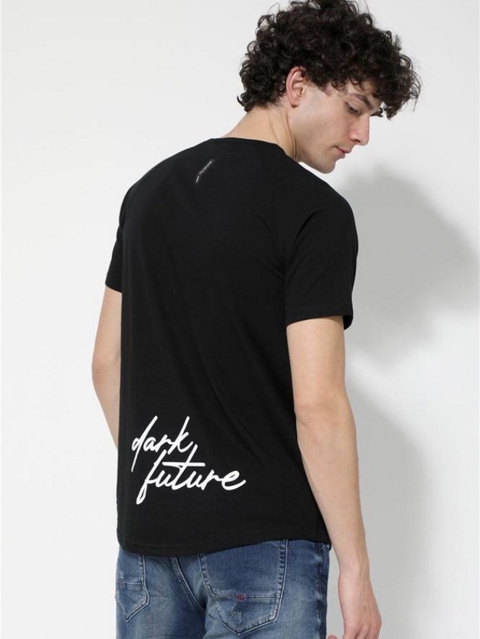 T-shirt βαμβακερό Van Hipster 'dark future'