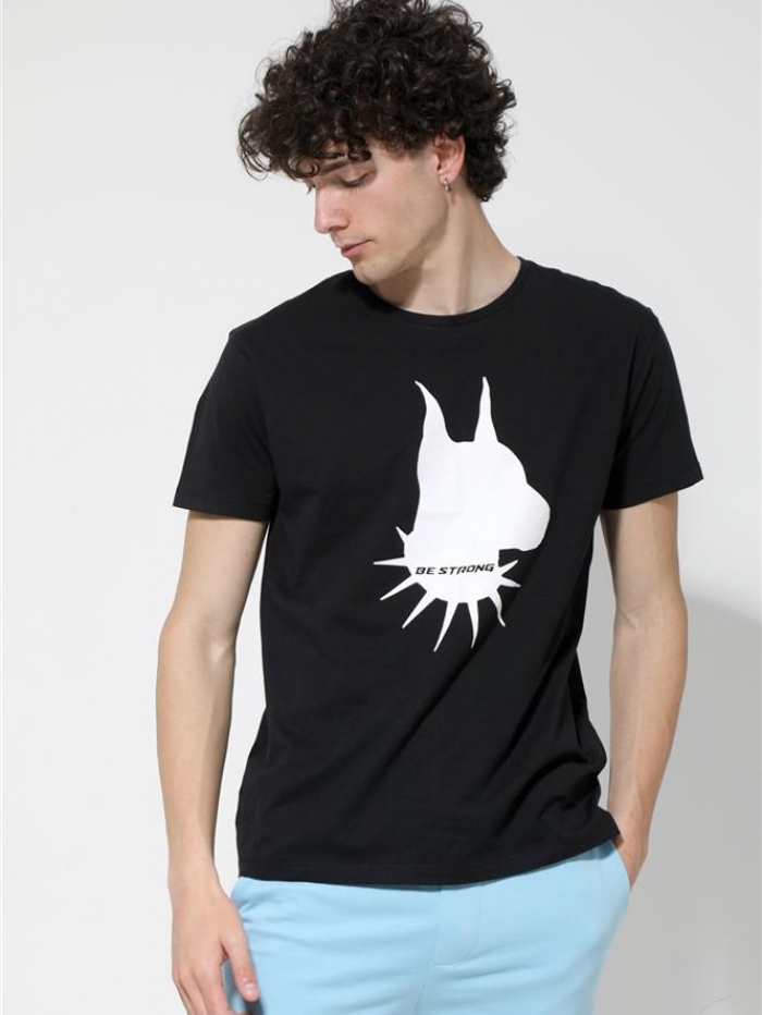 T-shirt βαμβακερό Van Hipster 'dog'